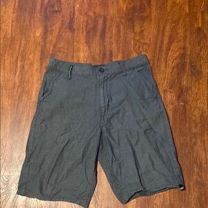 Vans Black/gray striped shorts size 30